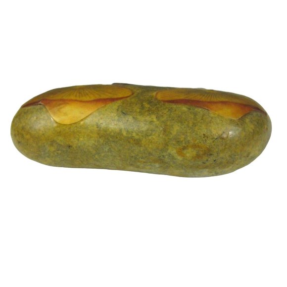 Apropos Home Mizner Mushroom Design Stone Paperweight Palm Beach  3.5 inches - Picture 4 of 8